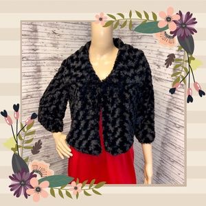 Medium Jolt Faux Fur Crop Jacket